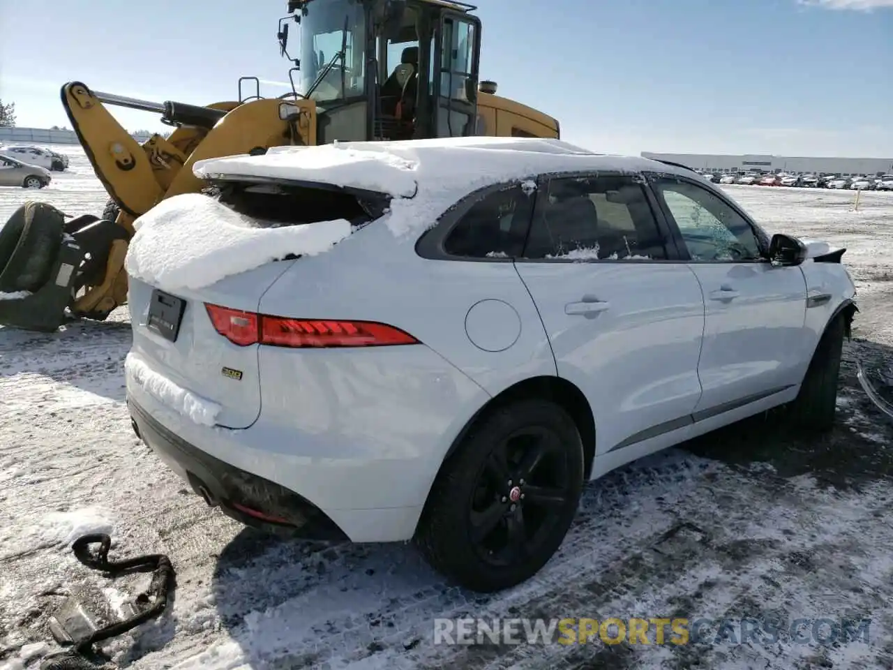 4 Photograph of a damaged car SADCX2GX1LA620642 JAGUAR F-PACE 2020