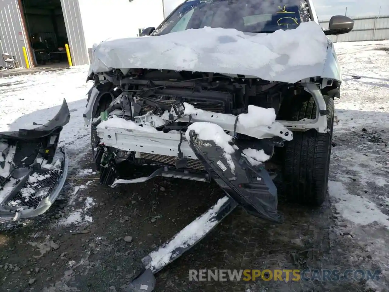 9 Photograph of a damaged car SADCX2GX1LA620642 JAGUAR F-PACE 2020