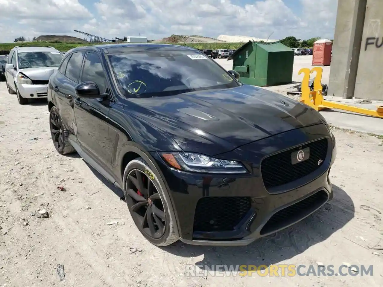 1 Photograph of a damaged car SADCZ2EE1LA661963 JAGUAR F-PACE 2020