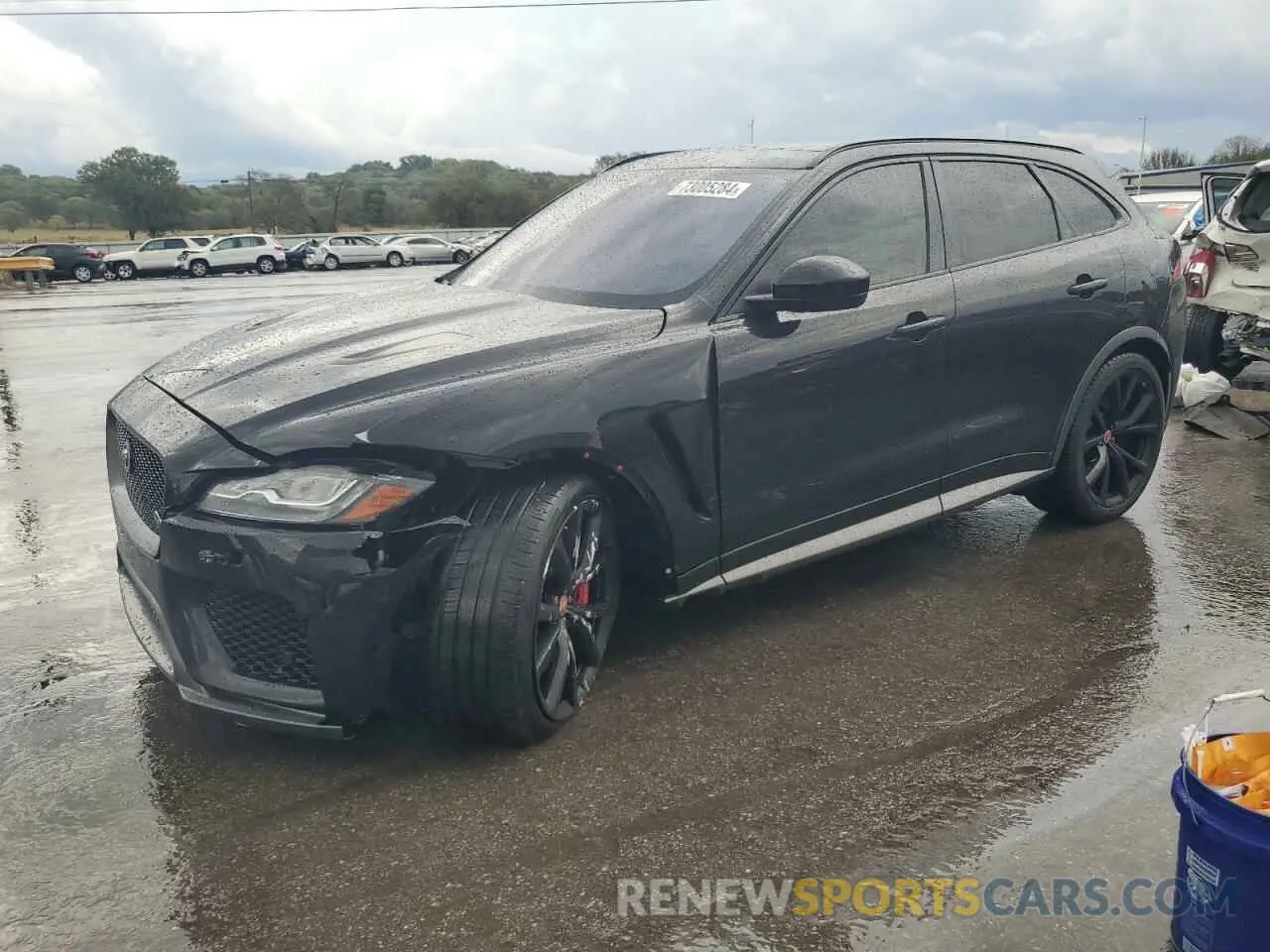 1 Photograph of a damaged car SADCZ2EE3LA617303 JAGUAR F-PACE 2020