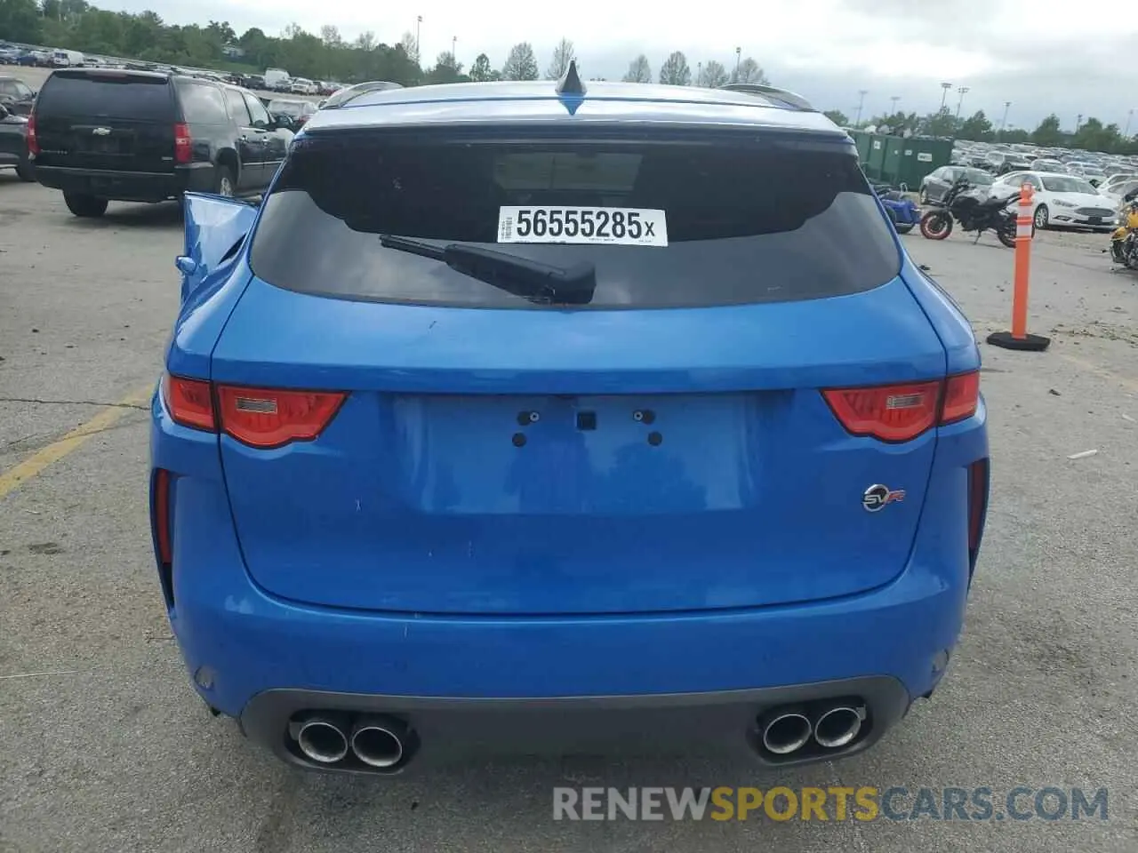 6 Photograph of a damaged car SADCZ2EE3LA617687 JAGUAR F-PACE 2020