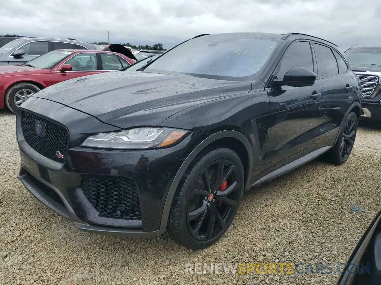 1 Photograph of a damaged car SADCZ2EE5LA660248 JAGUAR F-PACE 2020