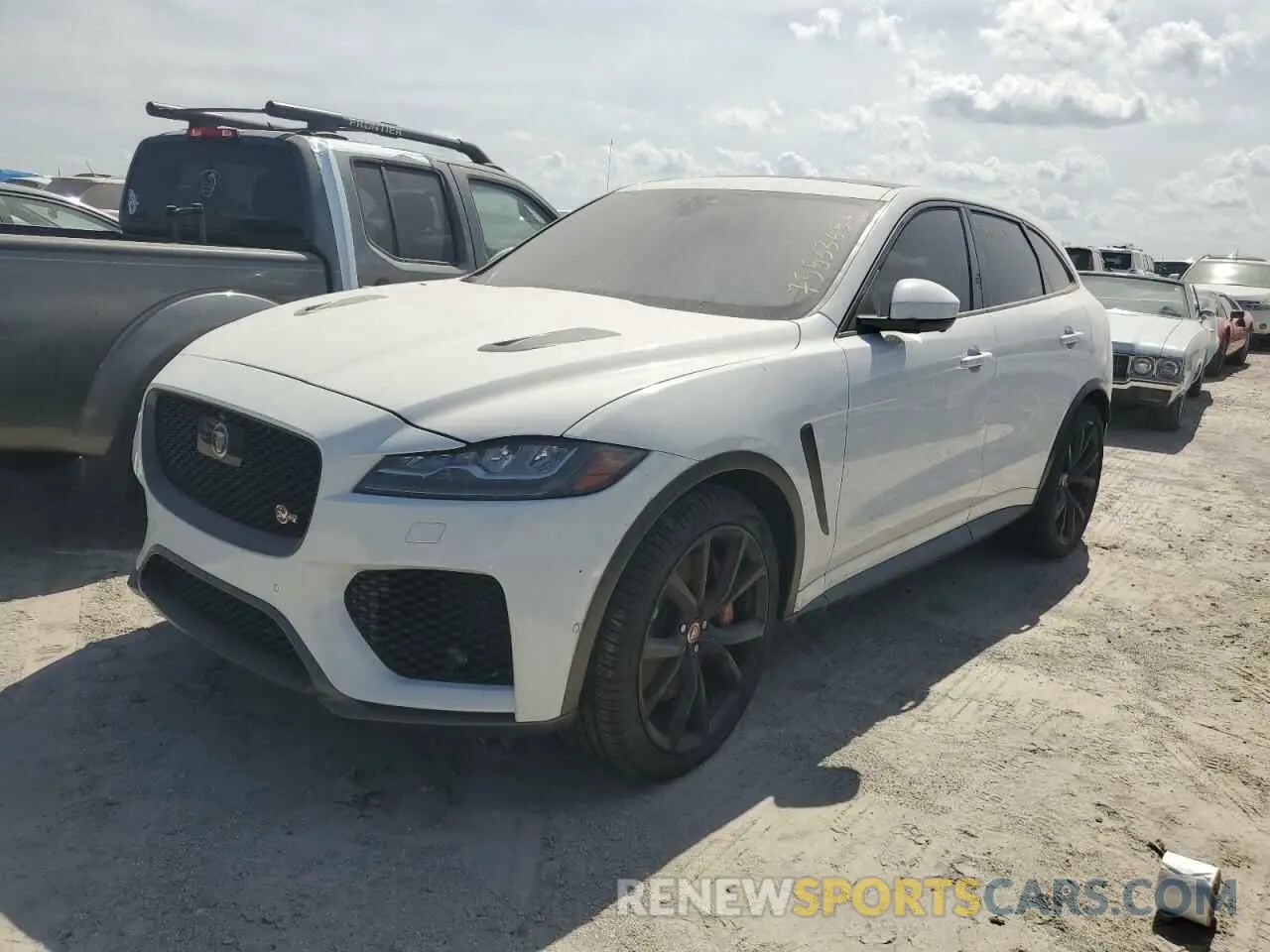 1 Photograph of a damaged car SADCZ2EE8LA631407 JAGUAR F-PACE 2020