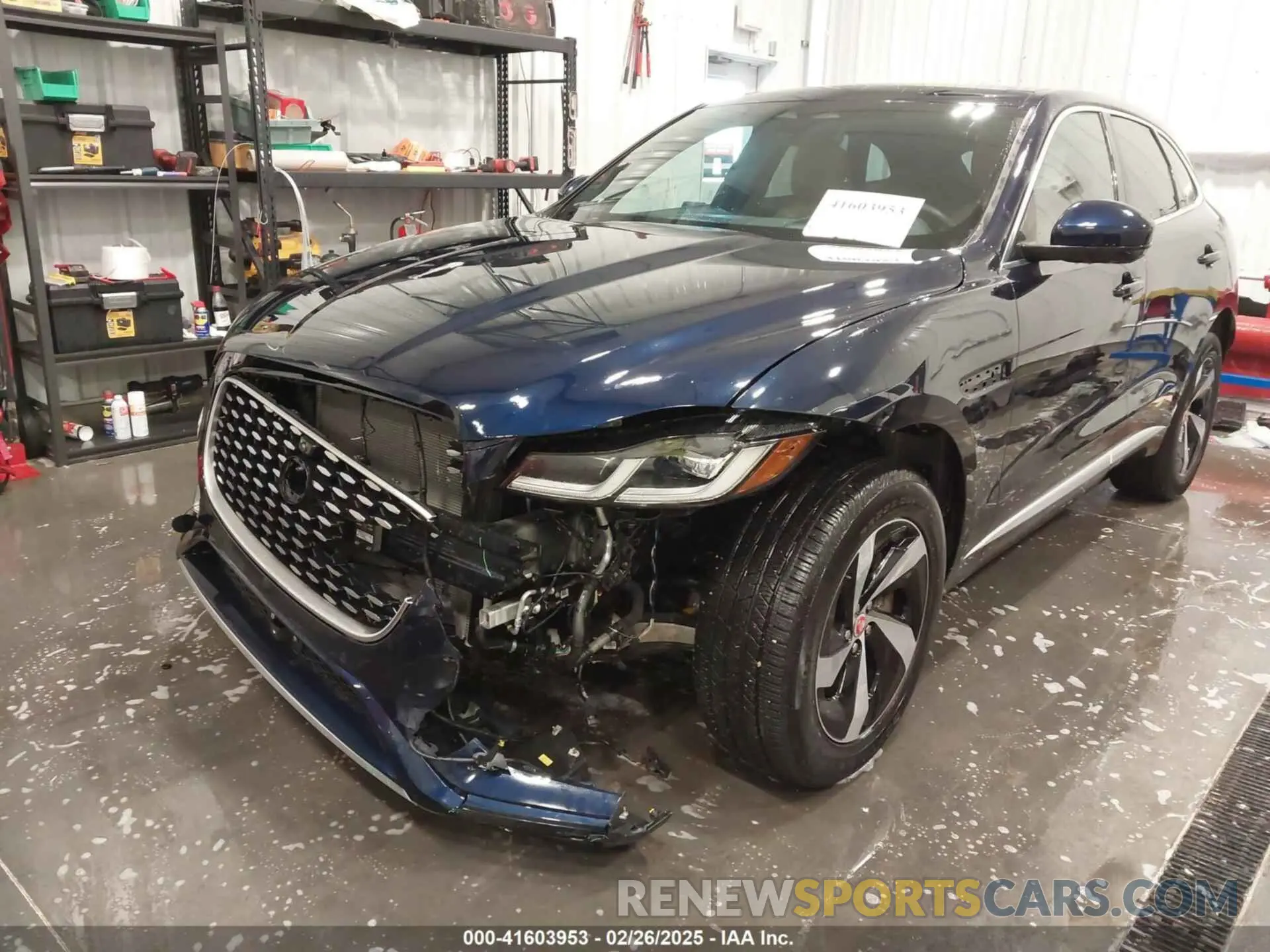 6 Photograph of a damaged car SADCJ2EU0MA680777 JAGUAR F-PACE 2021