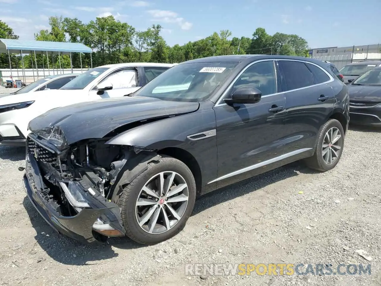 1 Photograph of a damaged car SADCJ2EU7MA668268 JAGUAR F-PACE 2021