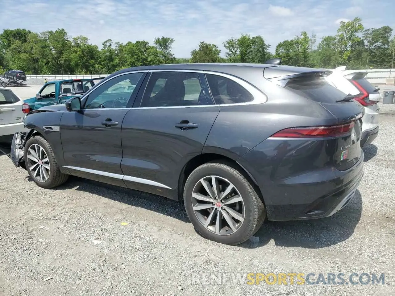 2 Photograph of a damaged car SADCJ2EU7MA668268 JAGUAR F-PACE 2021