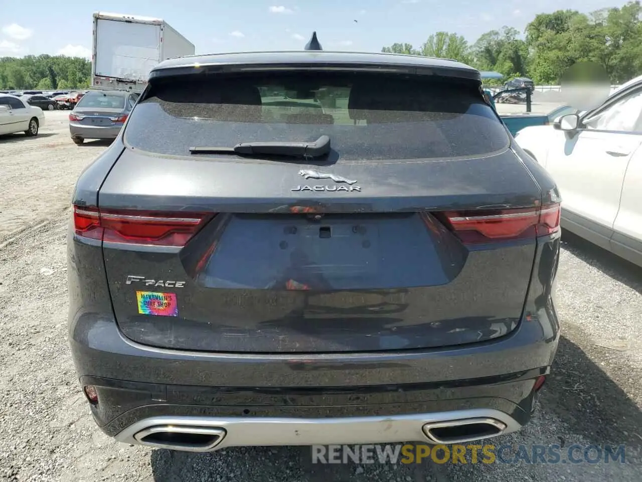 6 Photograph of a damaged car SADCJ2EU7MA668268 JAGUAR F-PACE 2021