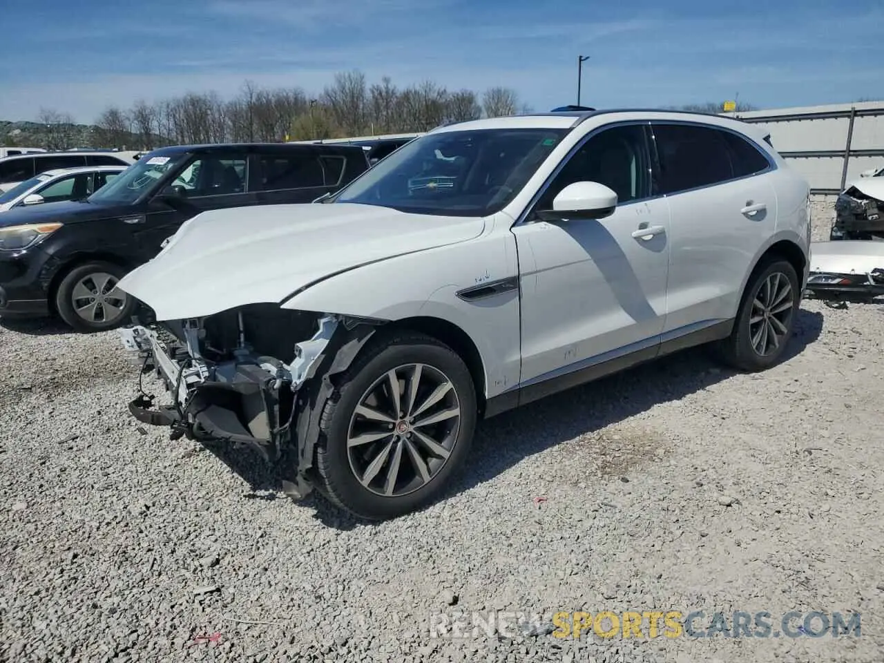 1 Photograph of a damaged car SADCJ2EU8MA669378 JAGUAR F-PACE 2021