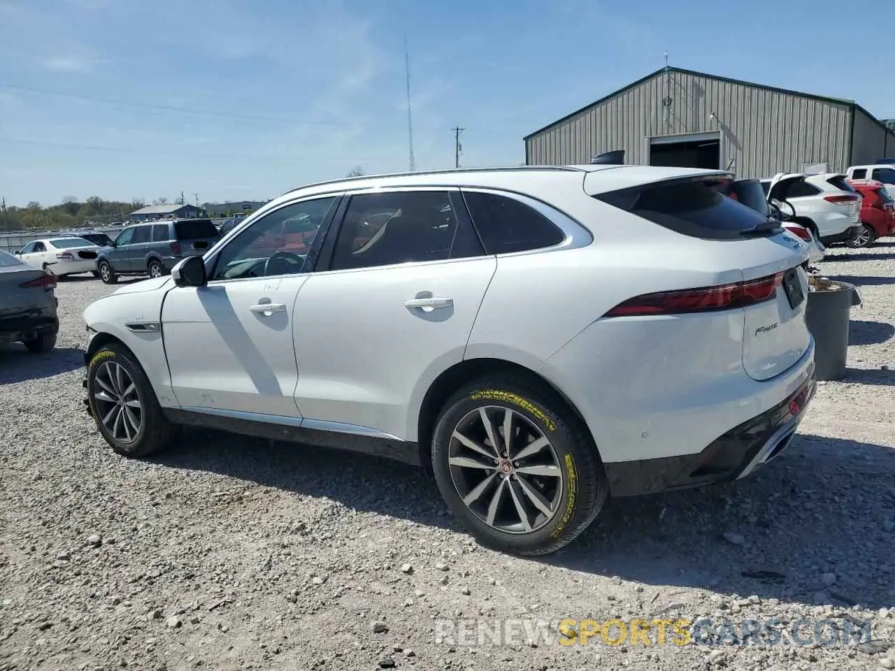2 Photograph of a damaged car SADCJ2EU8MA669378 JAGUAR F-PACE 2021