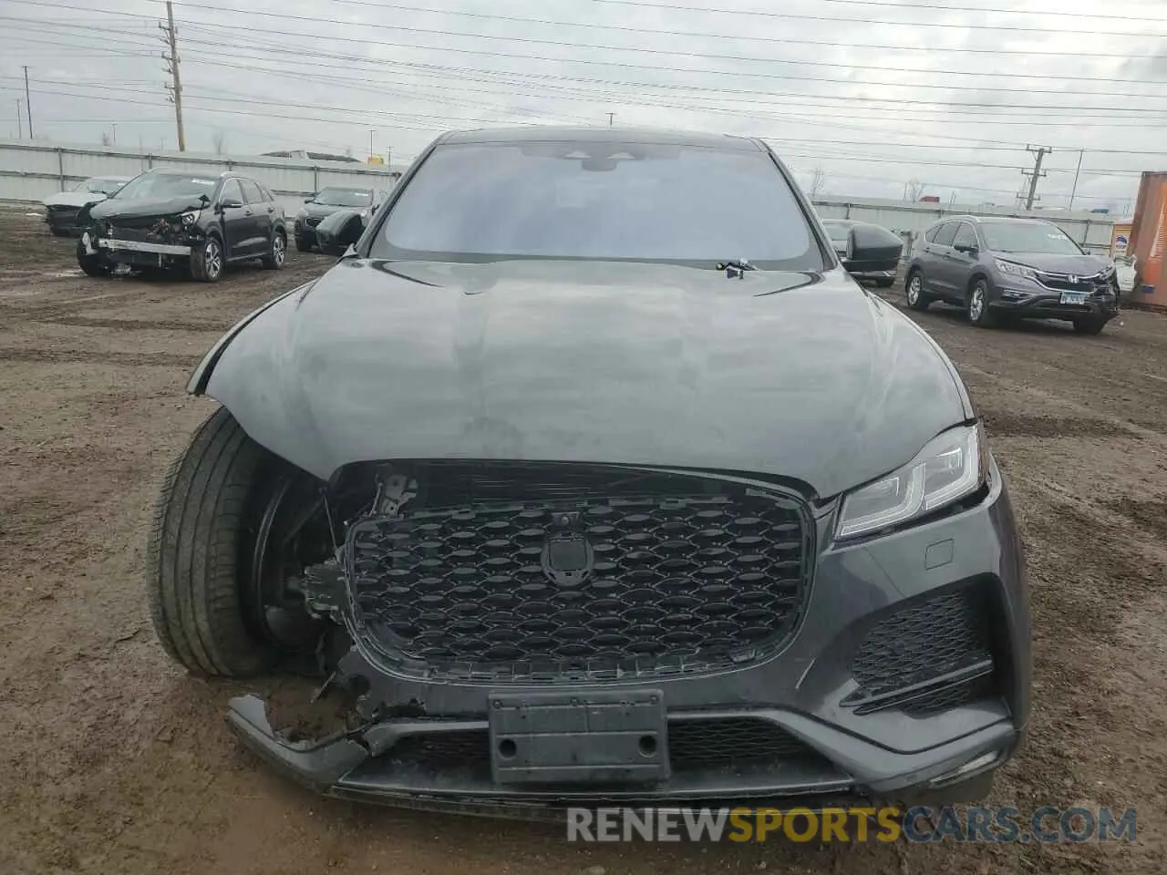 5 Photograph of a damaged car SADCJ2EX0MA681308 JAGUAR F-PACE 2021