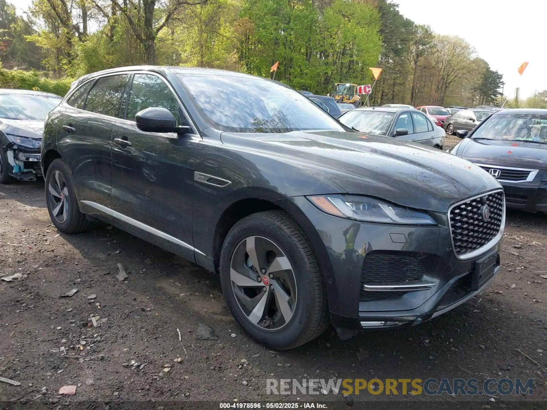 1 Photograph of a damaged car SADCJ2EX1MA672696 JAGUAR F-PACE 2021