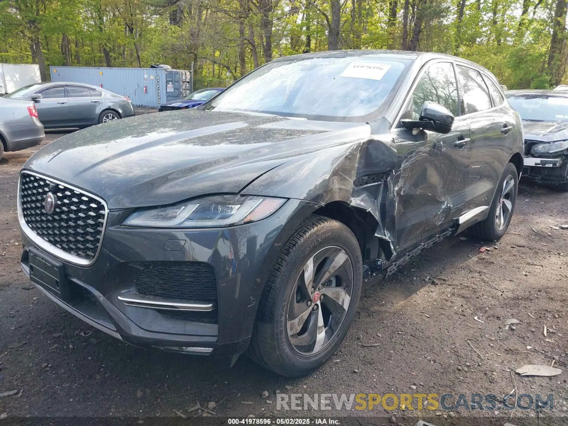 6 Photograph of a damaged car SADCJ2EX1MA672696 JAGUAR F-PACE 2021