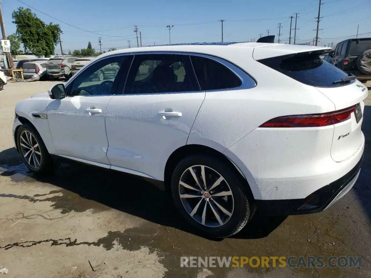 2 Photograph of a damaged car SADCJ2EX2MA677986 JAGUAR F-PACE 2021