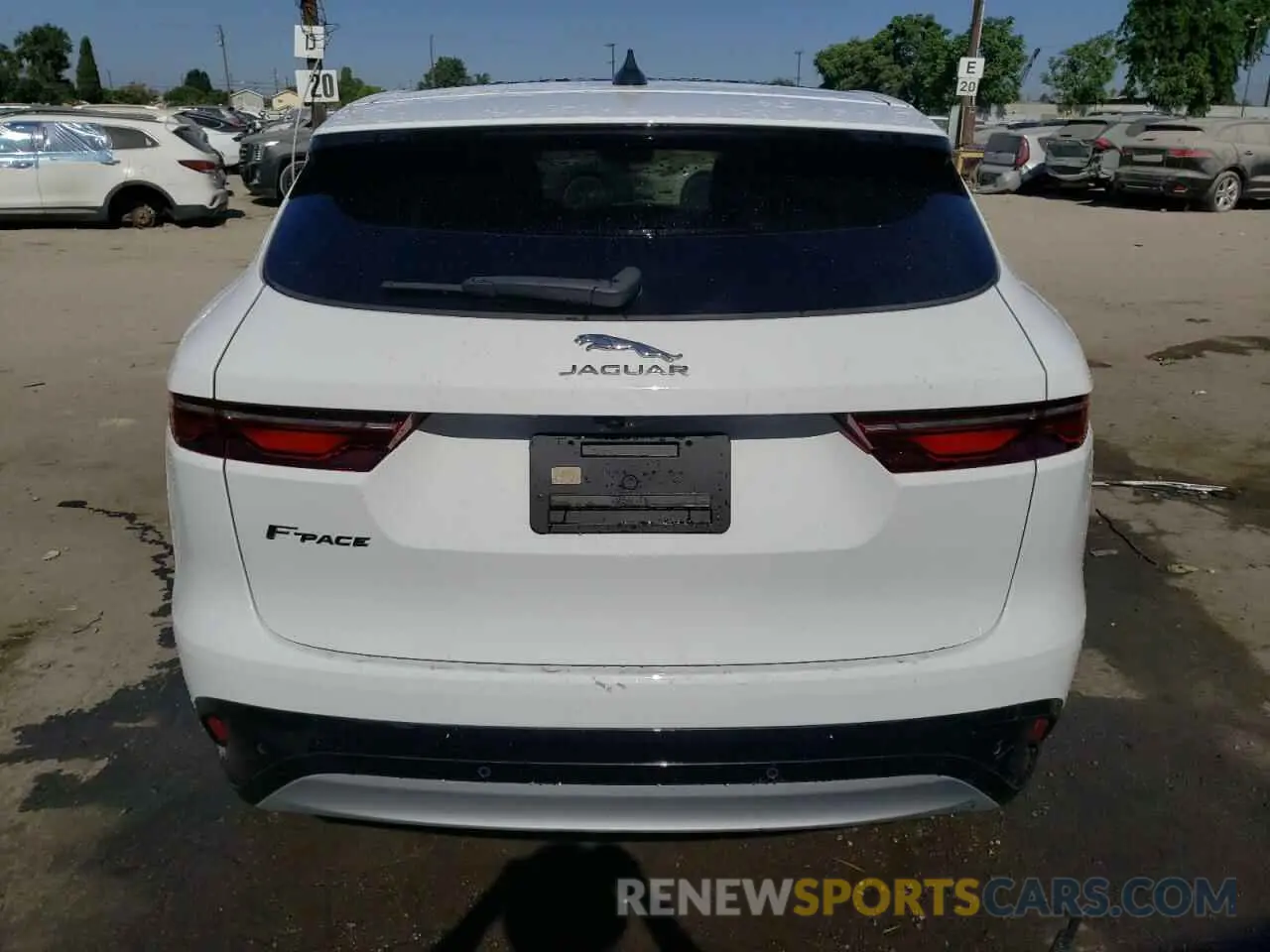 6 Photograph of a damaged car SADCJ2EX2MA677986 JAGUAR F-PACE 2021