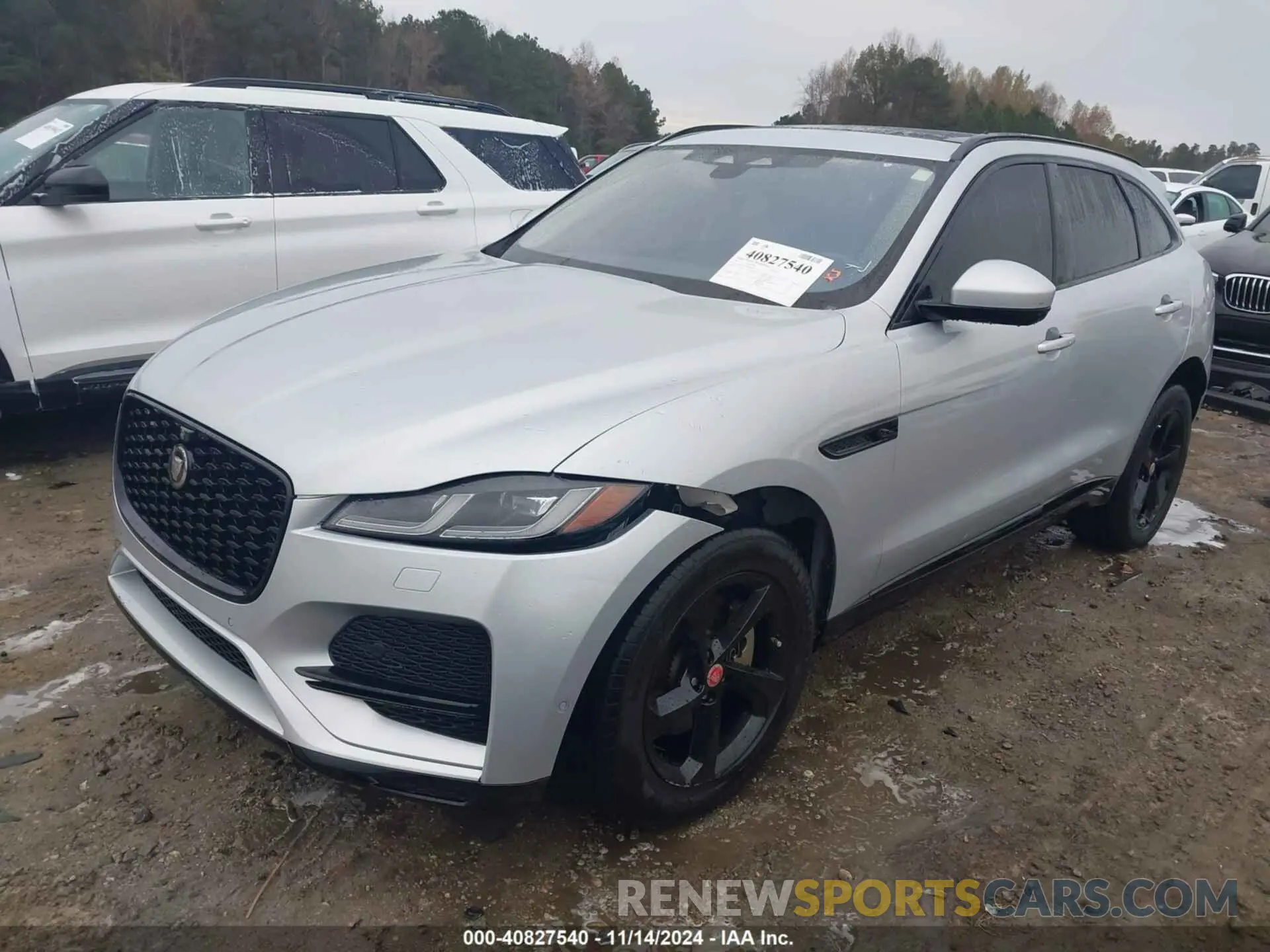 2 Photograph of a damaged car SADCJ2EX3MA667600 JAGUAR F-PACE 2021