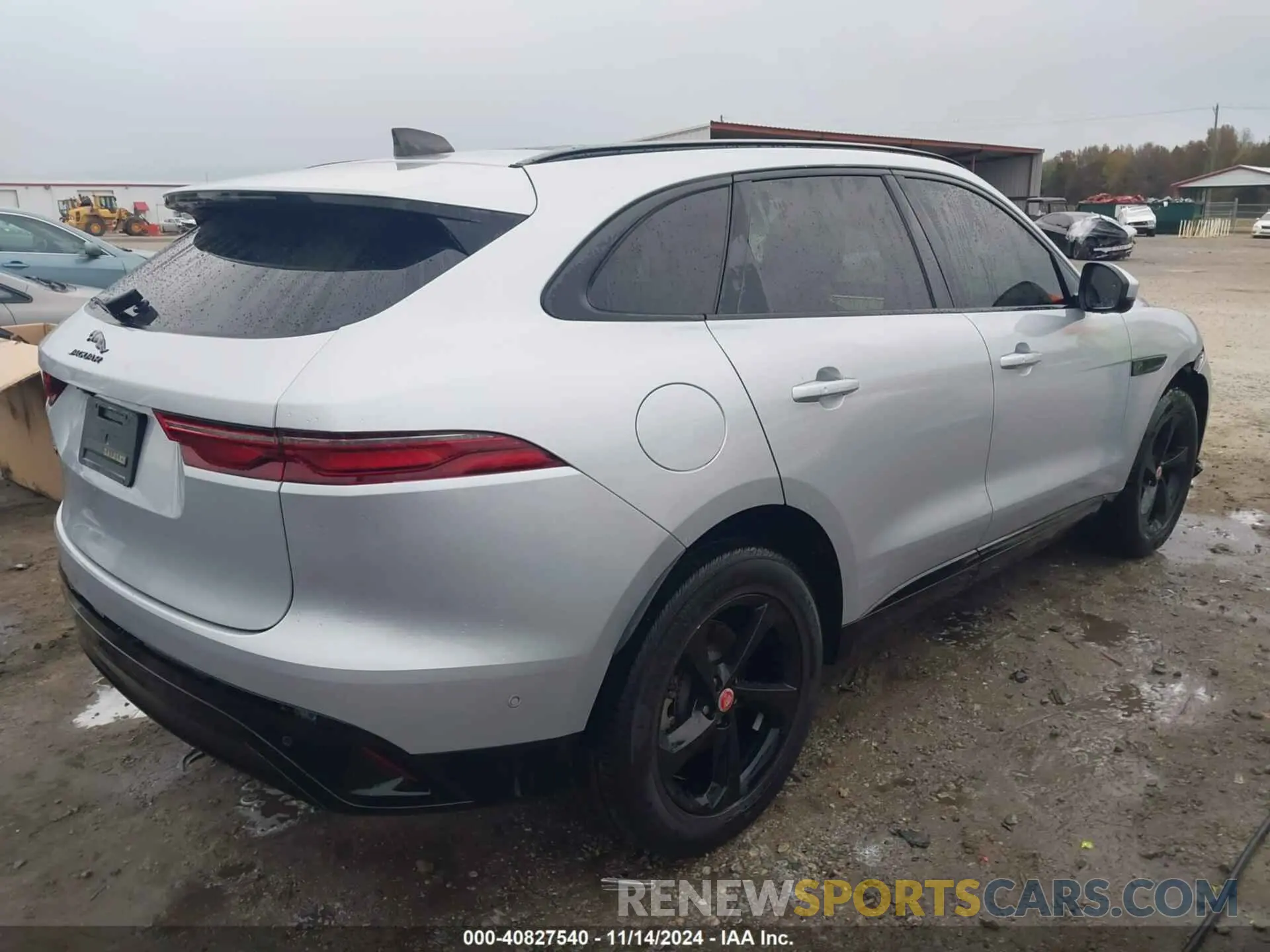 4 Photograph of a damaged car SADCJ2EX3MA667600 JAGUAR F-PACE 2021