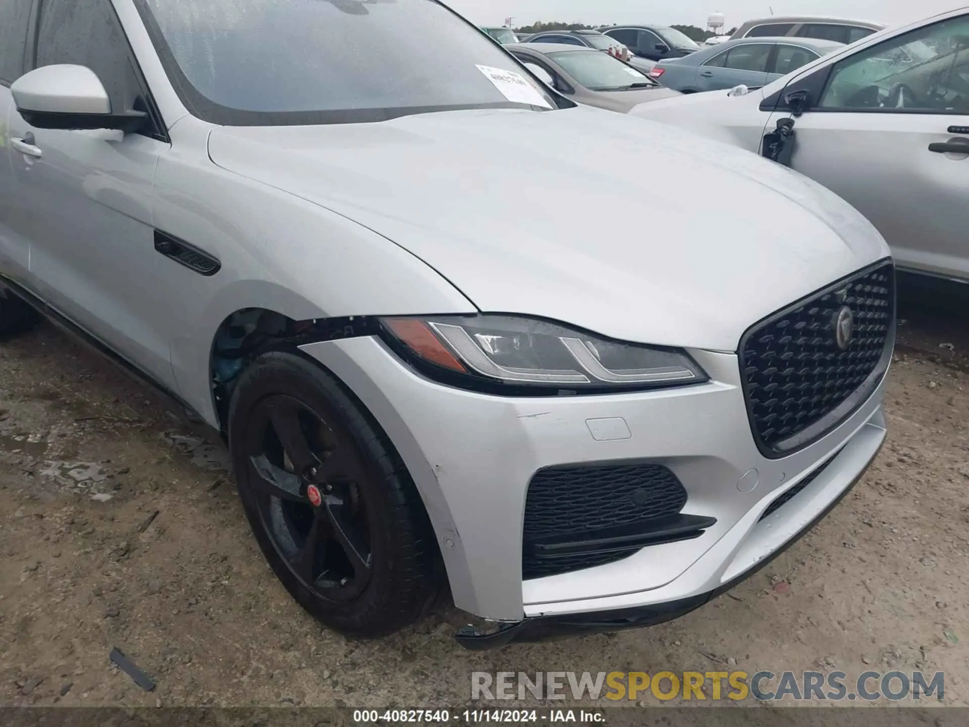 6 Photograph of a damaged car SADCJ2EX3MA667600 JAGUAR F-PACE 2021
