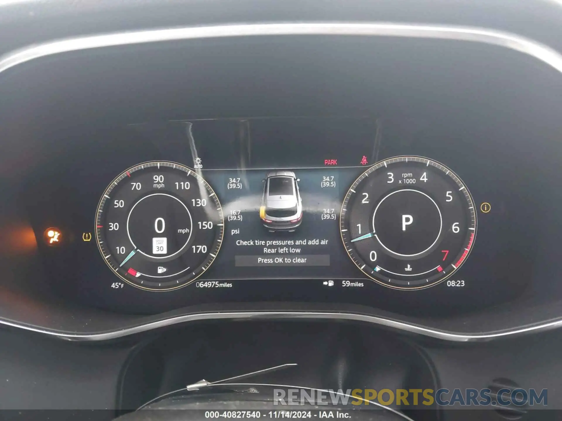 7 Photograph of a damaged car SADCJ2EX3MA667600 JAGUAR F-PACE 2021