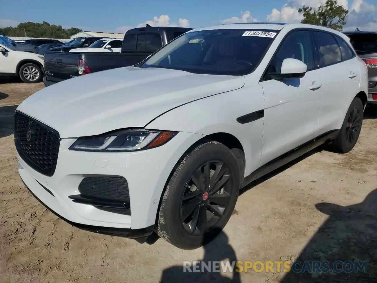 1 Photograph of a damaged car SADCJ2EX6MA687162 JAGUAR F-PACE 2021