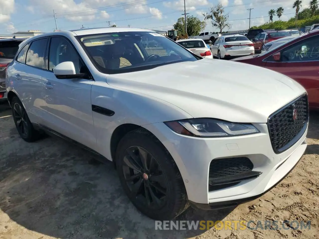 4 Photograph of a damaged car SADCJ2EX6MA687162 JAGUAR F-PACE 2021