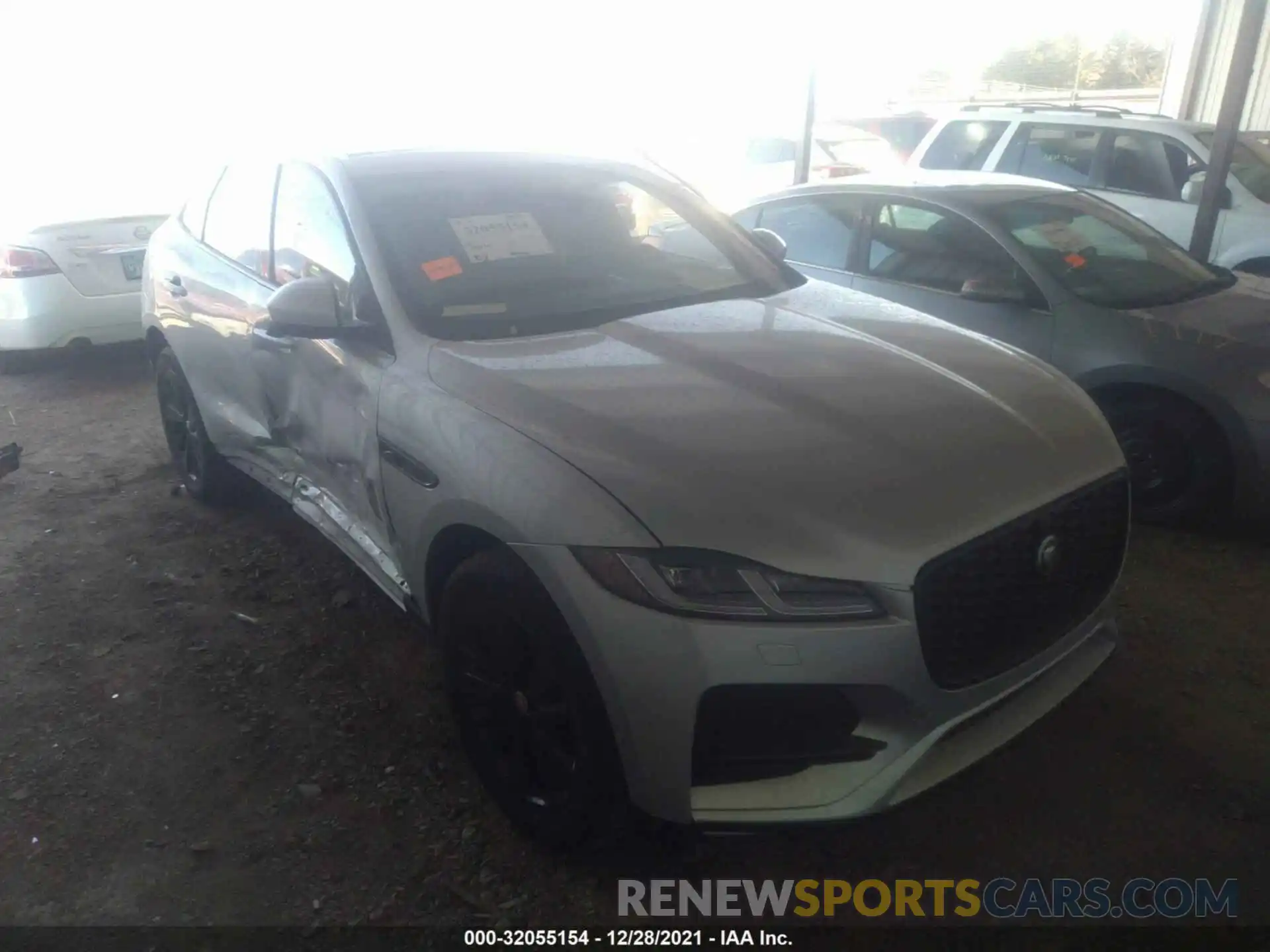 1 Photograph of a damaged car SADCJ2EX7MA686649 JAGUAR F-PACE 2021