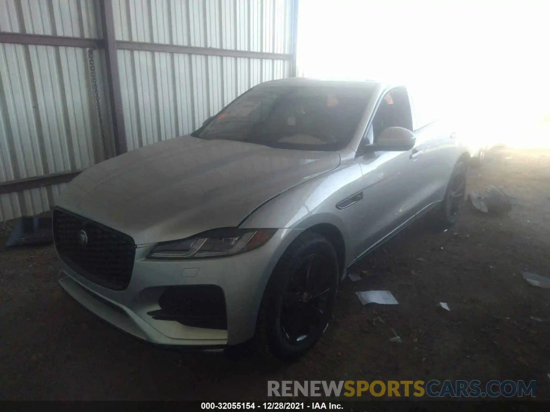 2 Photograph of a damaged car SADCJ2EX7MA686649 JAGUAR F-PACE 2021