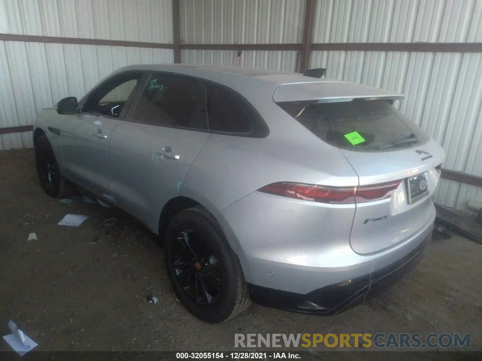 3 Photograph of a damaged car SADCJ2EX7MA686649 JAGUAR F-PACE 2021