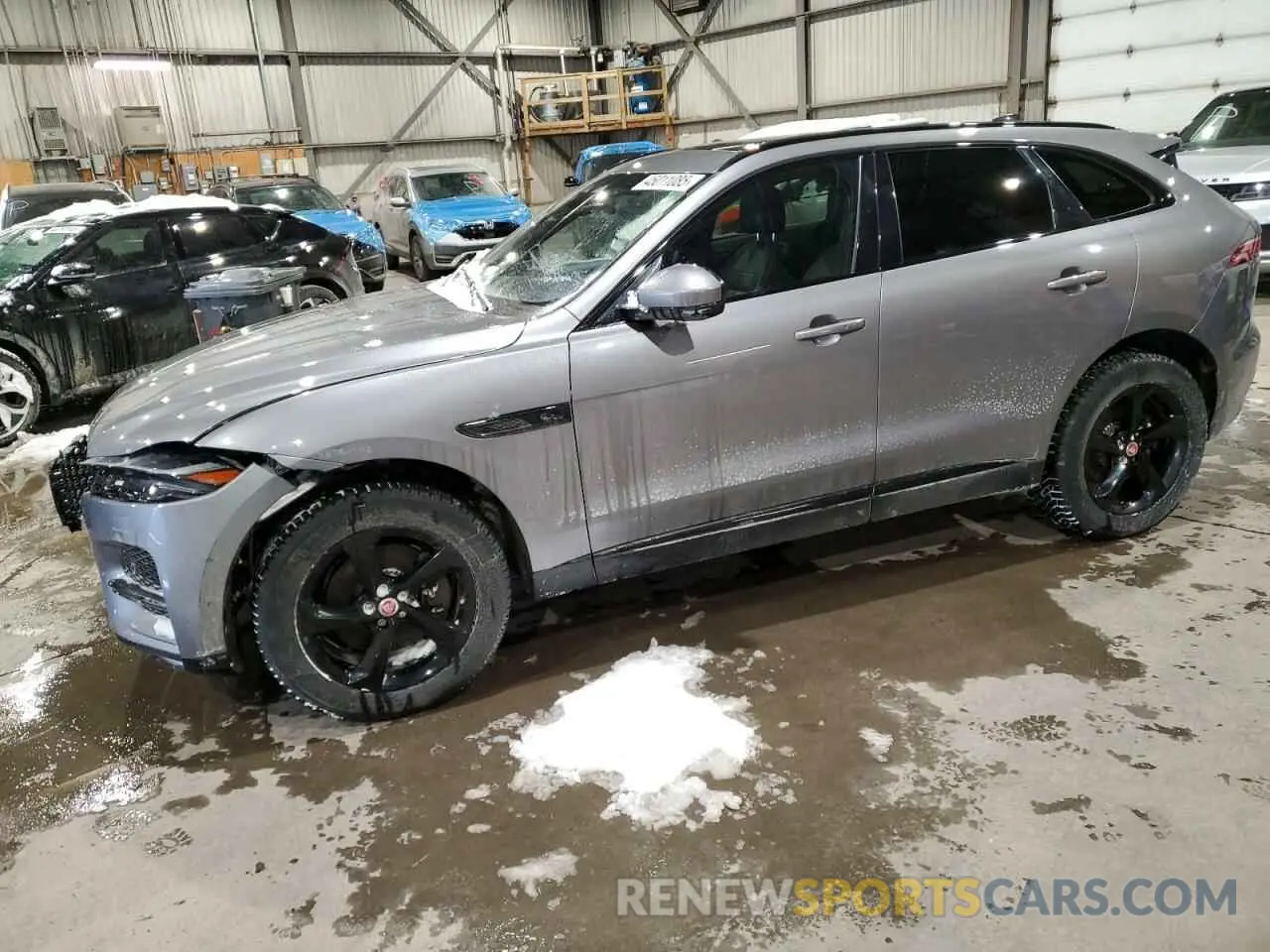 1 Photograph of a damaged car SADCJ2EX9MA683249 JAGUAR F-PACE 2021