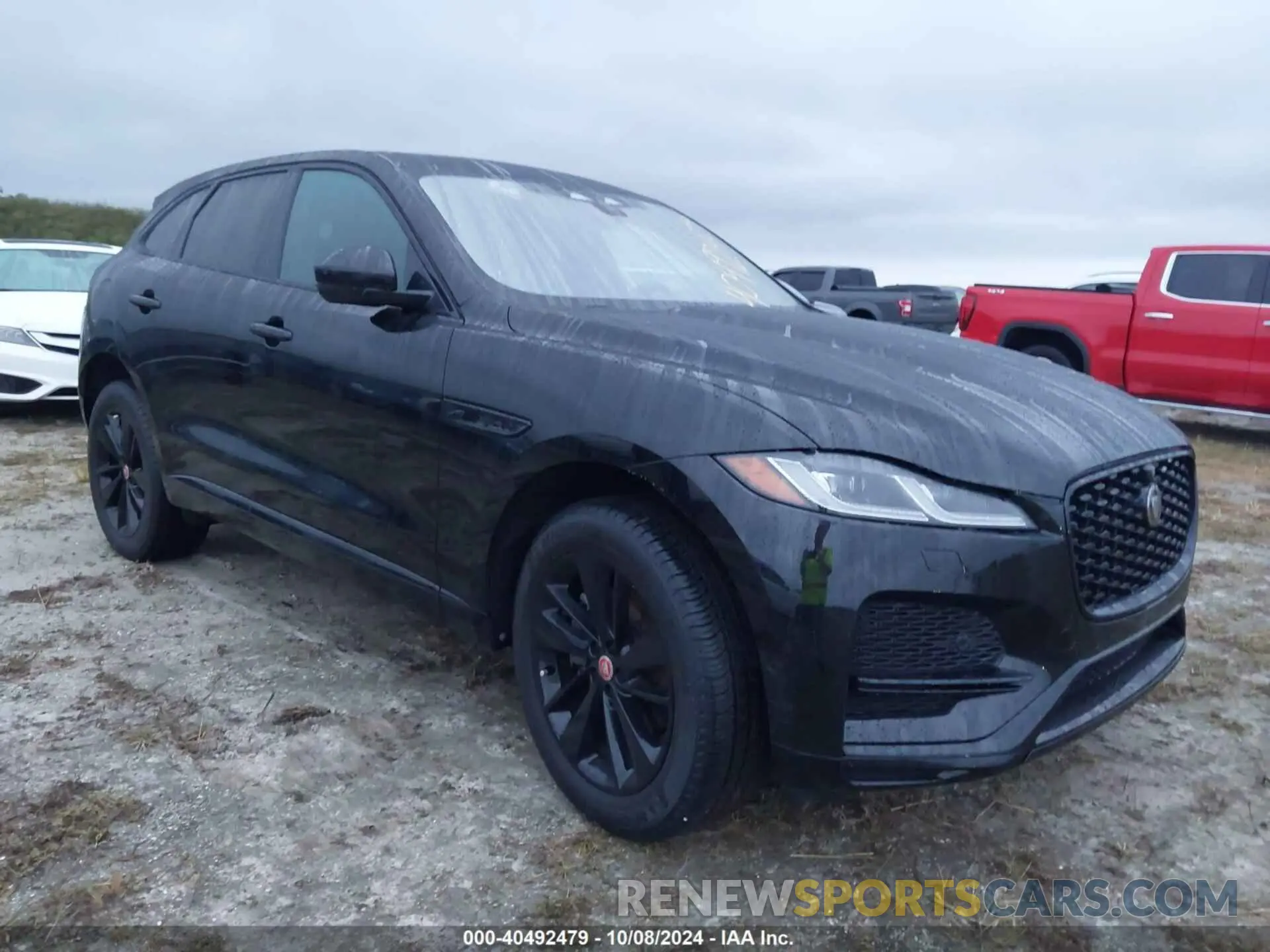 1 Photograph of a damaged car SADCJ2EX9MA687060 JAGUAR F-PACE 2021