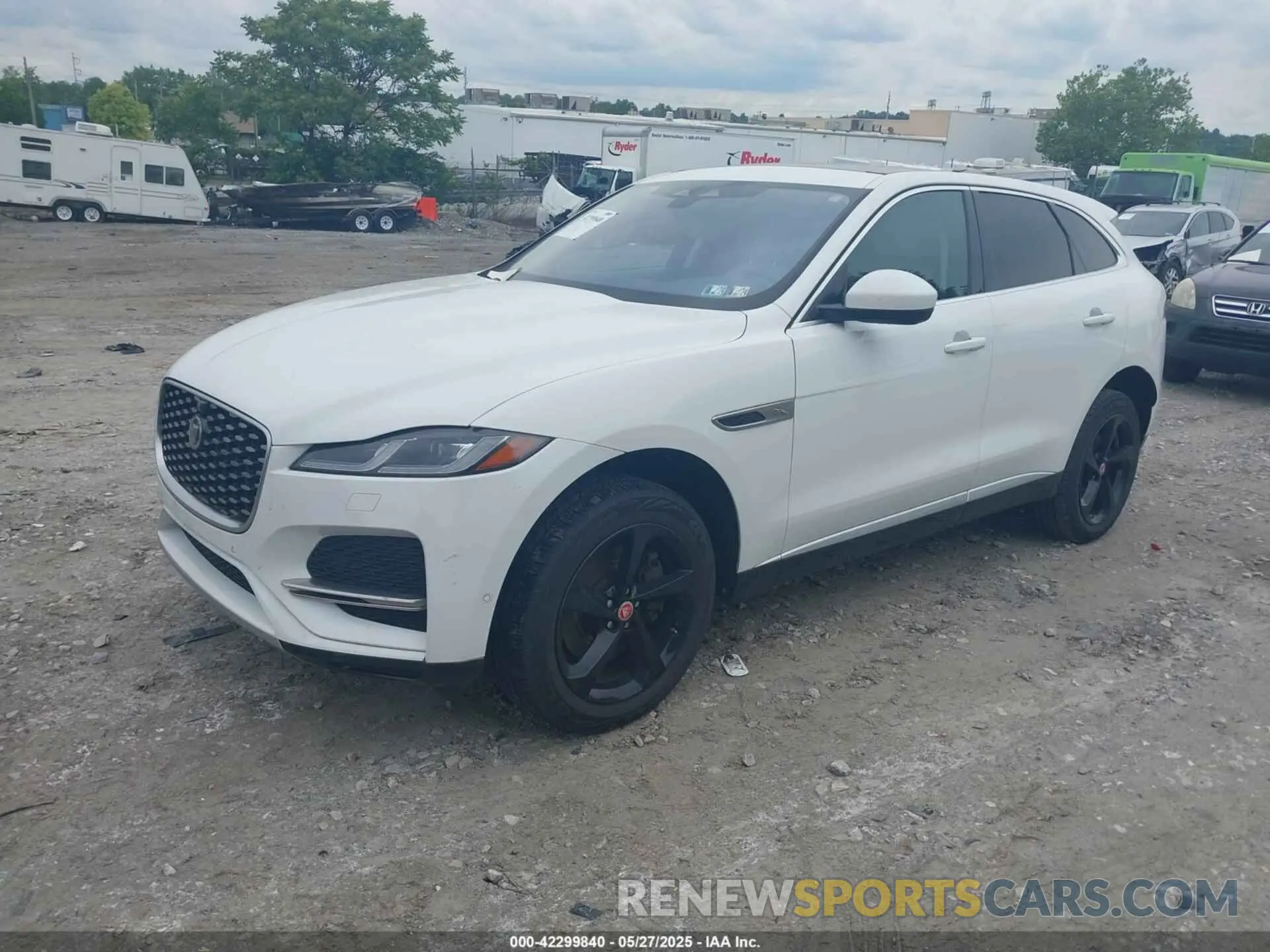 2 Photograph of a damaged car SADCK2EX8MA674992 JAGUAR F-PACE 2021