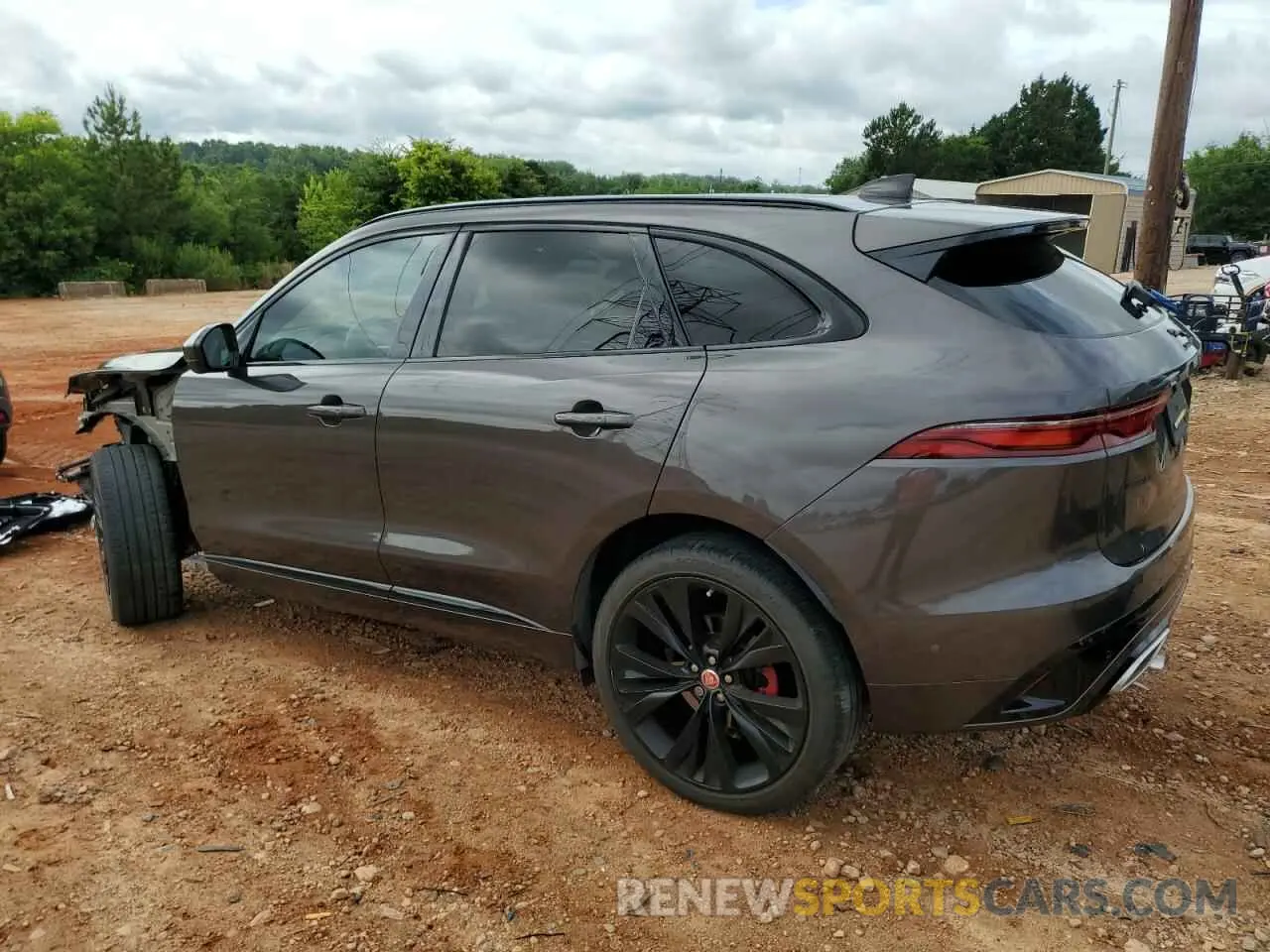 2 Photograph of a damaged car SADCT2FU3MA672861 JAGUAR F-PACE 2021