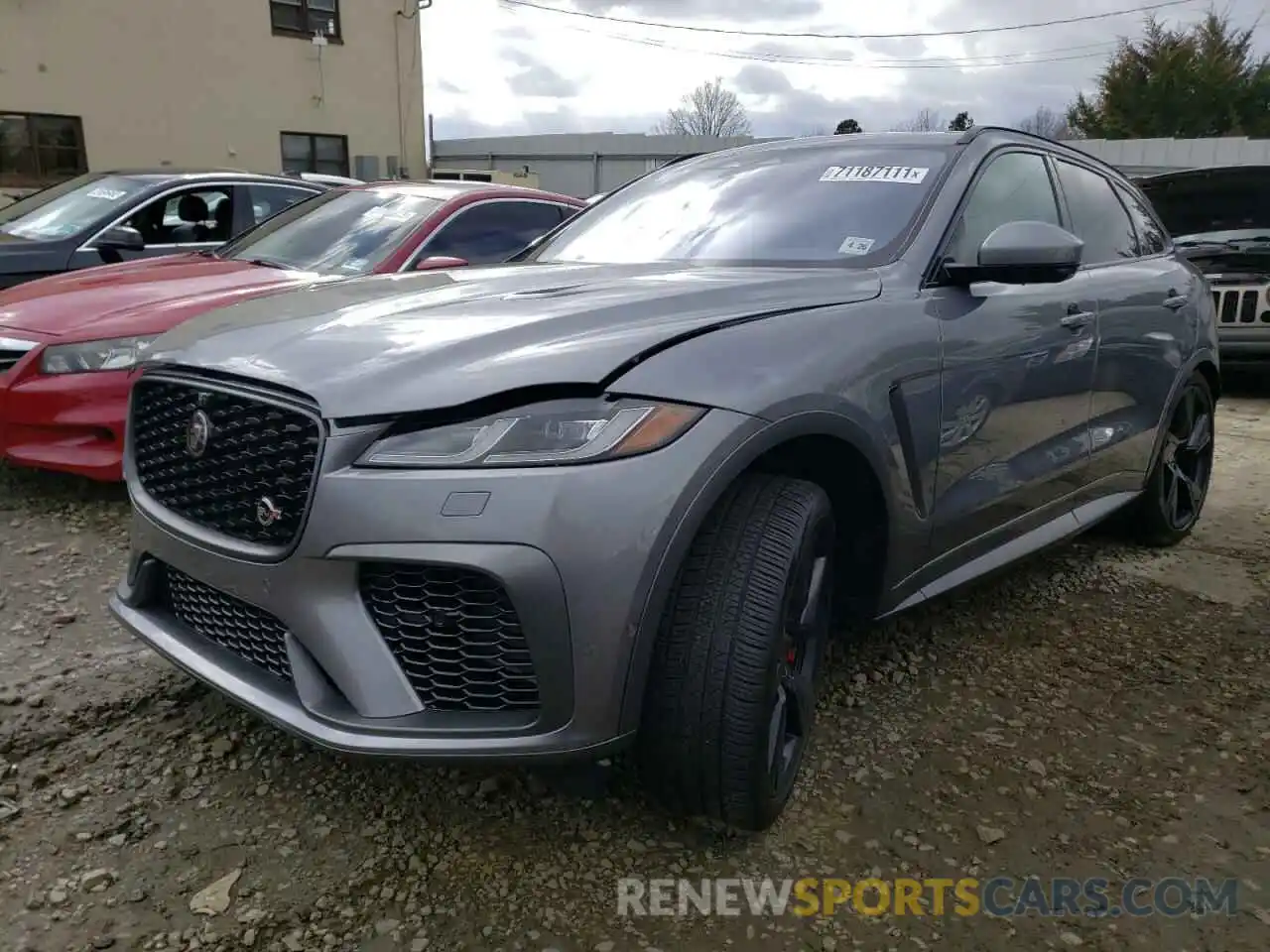 2 Photograph of a damaged car SADCZ2EE0MA674480 JAGUAR F-PACE 2021