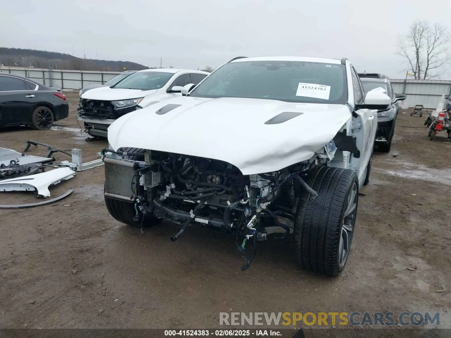 6 Photograph of a damaged car SADCZ2EE0MA688864 JAGUAR F-PACE 2021