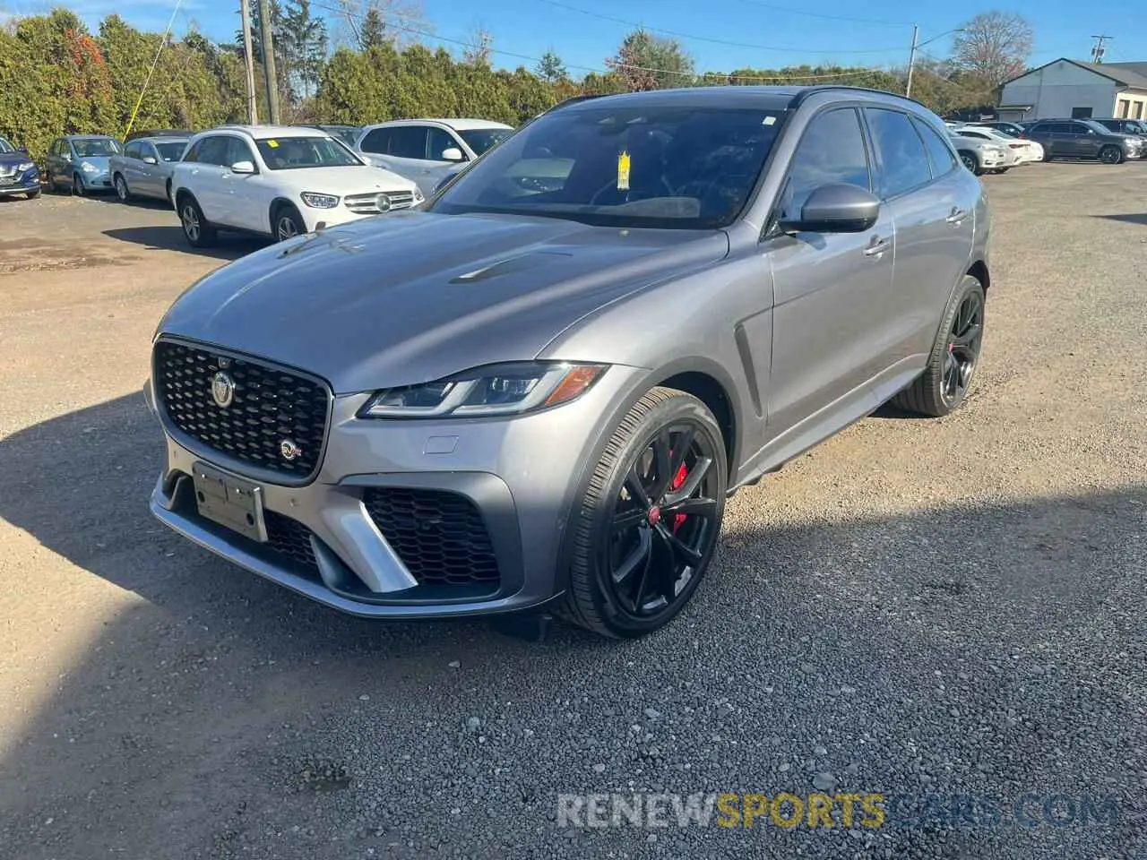 1 Photograph of a damaged car SADCZ2EE6MA679456 JAGUAR F-PACE 2021