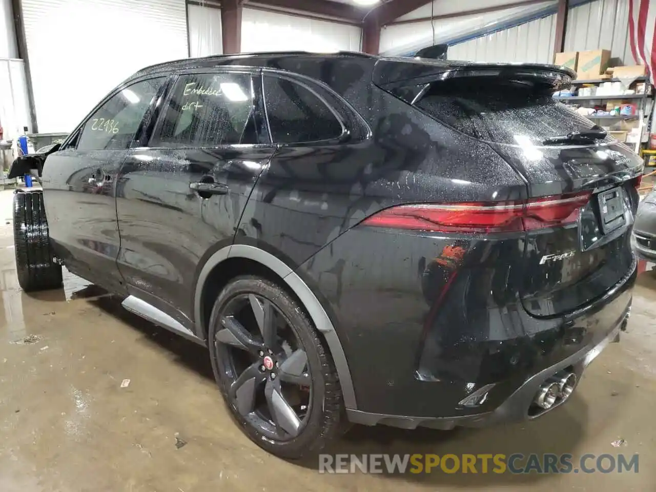 3 Photograph of a damaged car SADCZ2EE7MA679644 JAGUAR F-PACE 2021