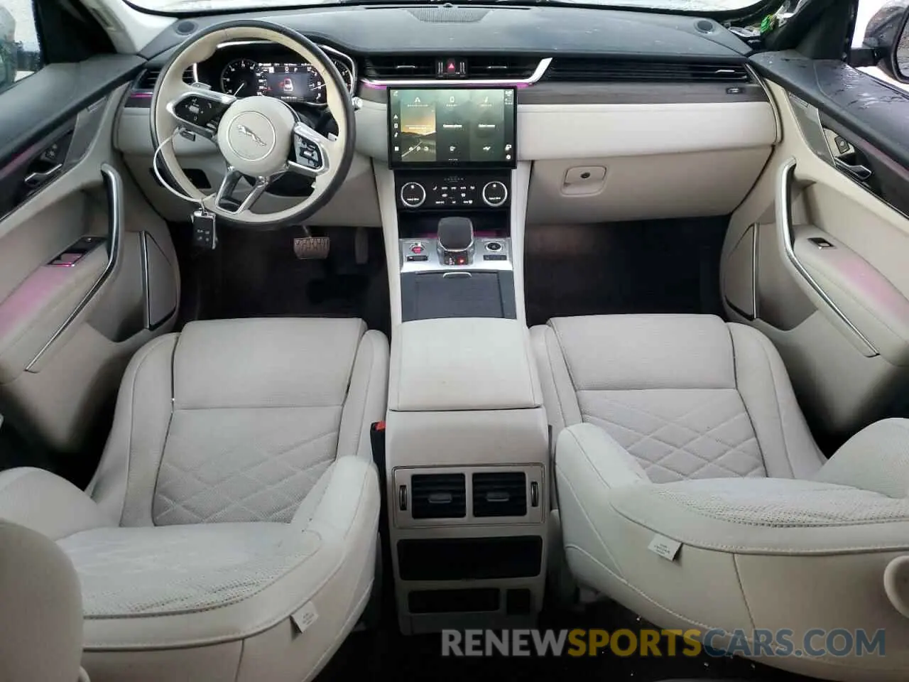 8 Photograph of a damaged car SADCJ2EX0NA693184 JAGUAR F-PACE 2022