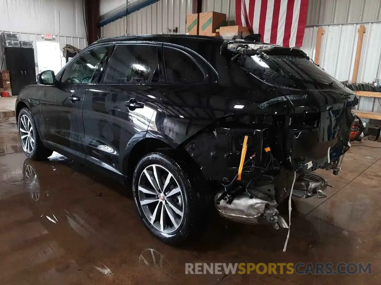 3 Photograph of a damaged car SADCJ2EX1NA697311 JAGUAR F-PACE 2022