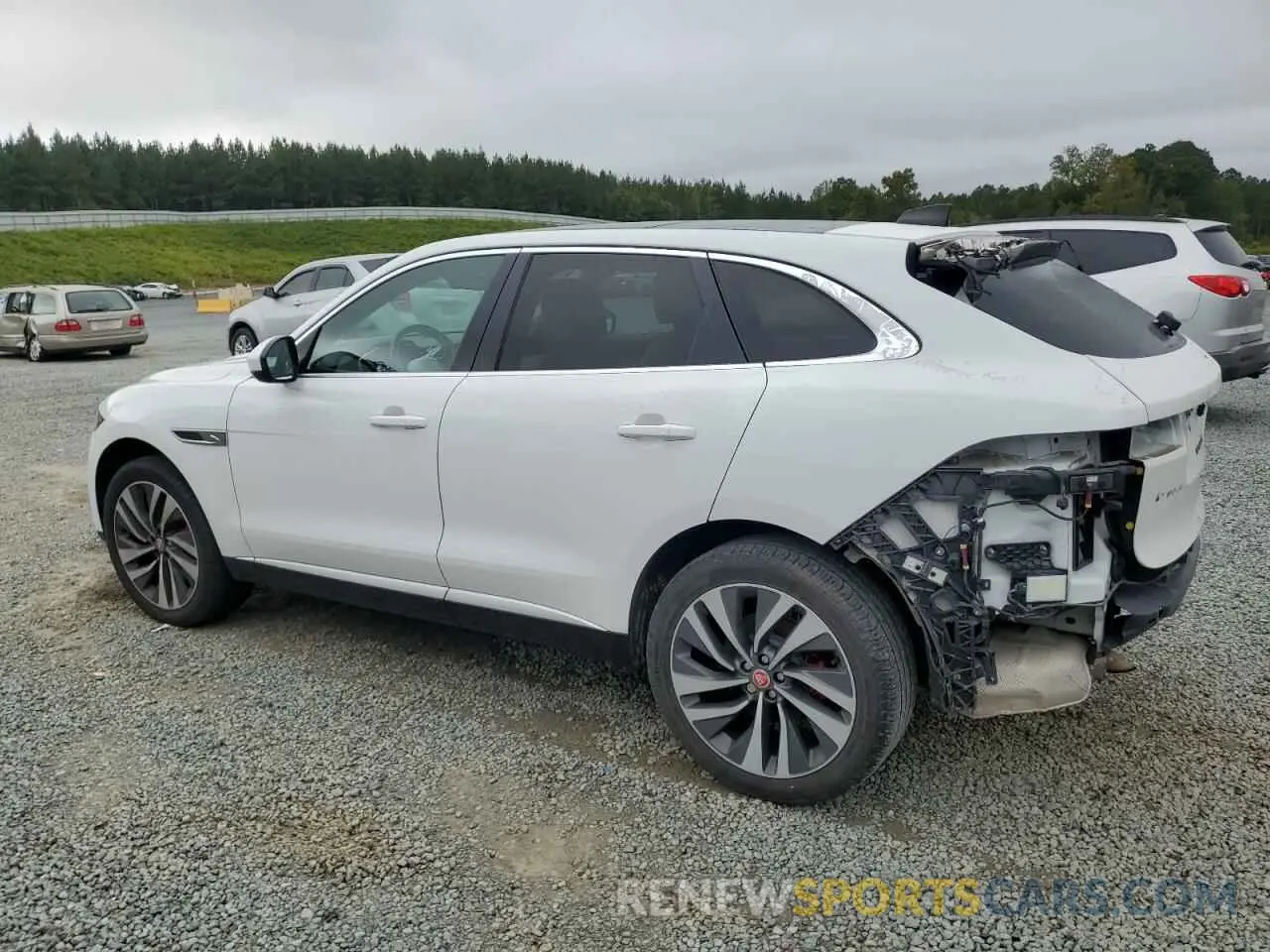 2 Photograph of a damaged car SADCJ2EX3NA689792 JAGUAR F-PACE 2022