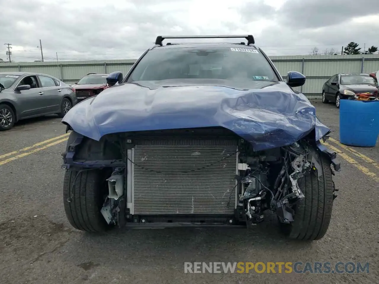 5 Photograph of a damaged car SADCJ2EX4NA689249 JAGUAR F-PACE 2022
