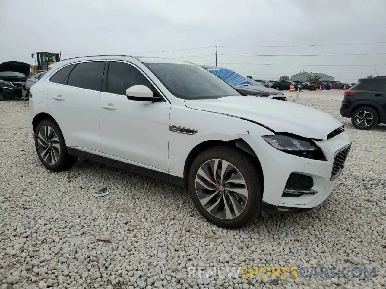 4 Photograph of a damaged car SADCJ2EX6NA702096 JAGUAR F-PACE 2022