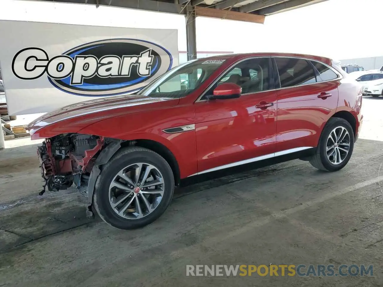 1 Photograph of a damaged car SADCJ2EXXNA689658 JAGUAR F-PACE 2022