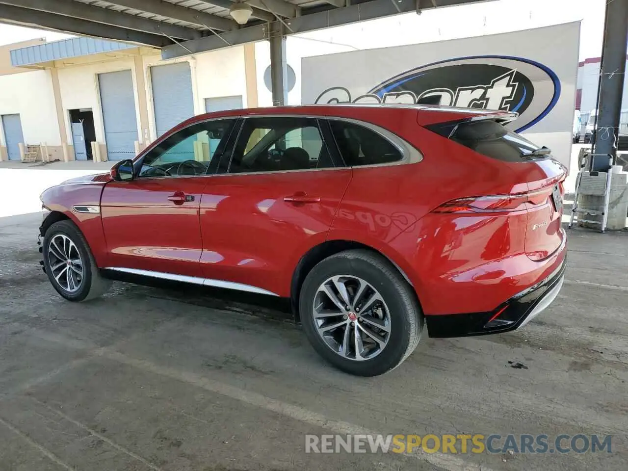 2 Photograph of a damaged car SADCJ2EXXNA689658 JAGUAR F-PACE 2022