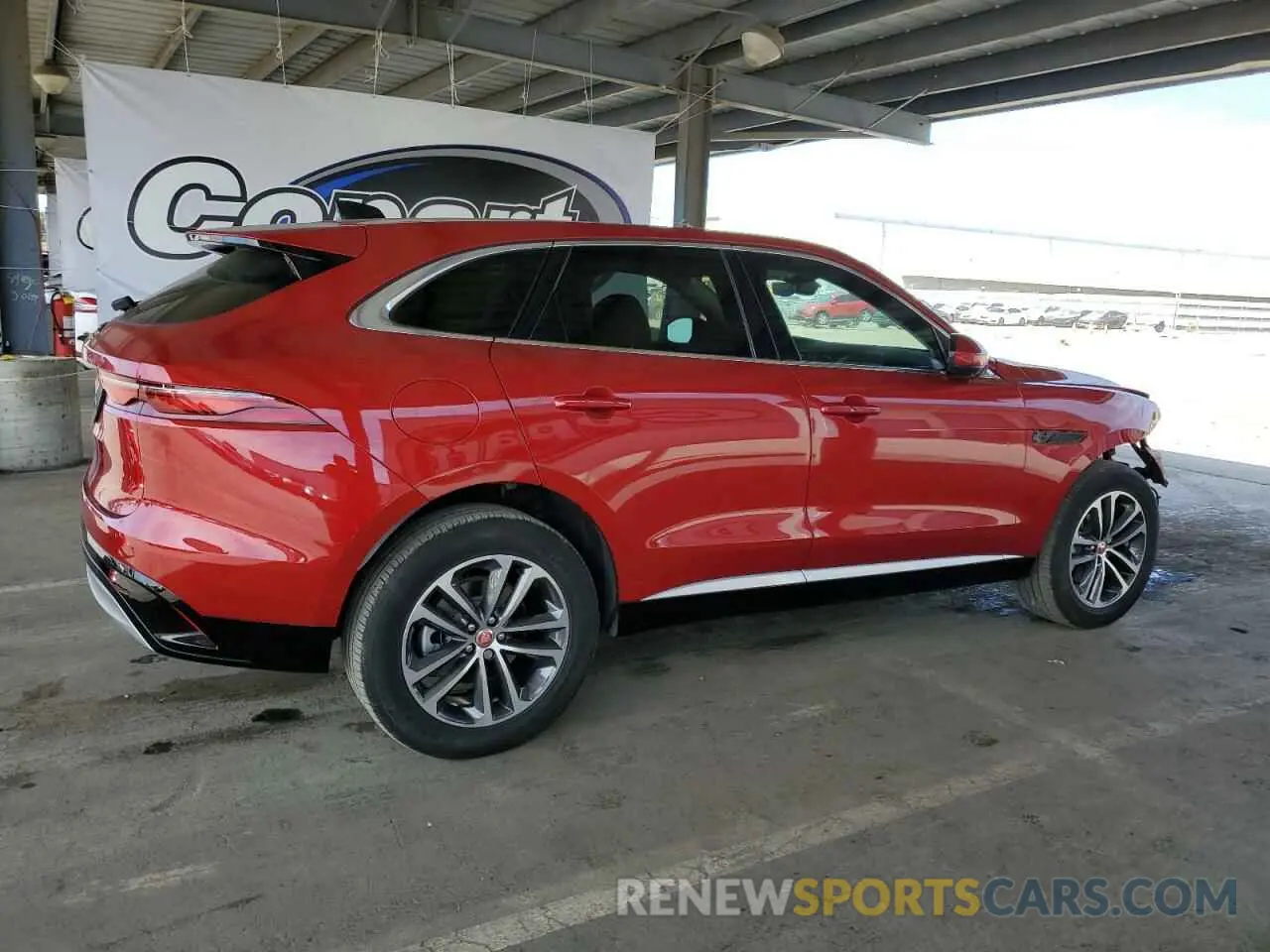 3 Photograph of a damaged car SADCJ2EXXNA689658 JAGUAR F-PACE 2022