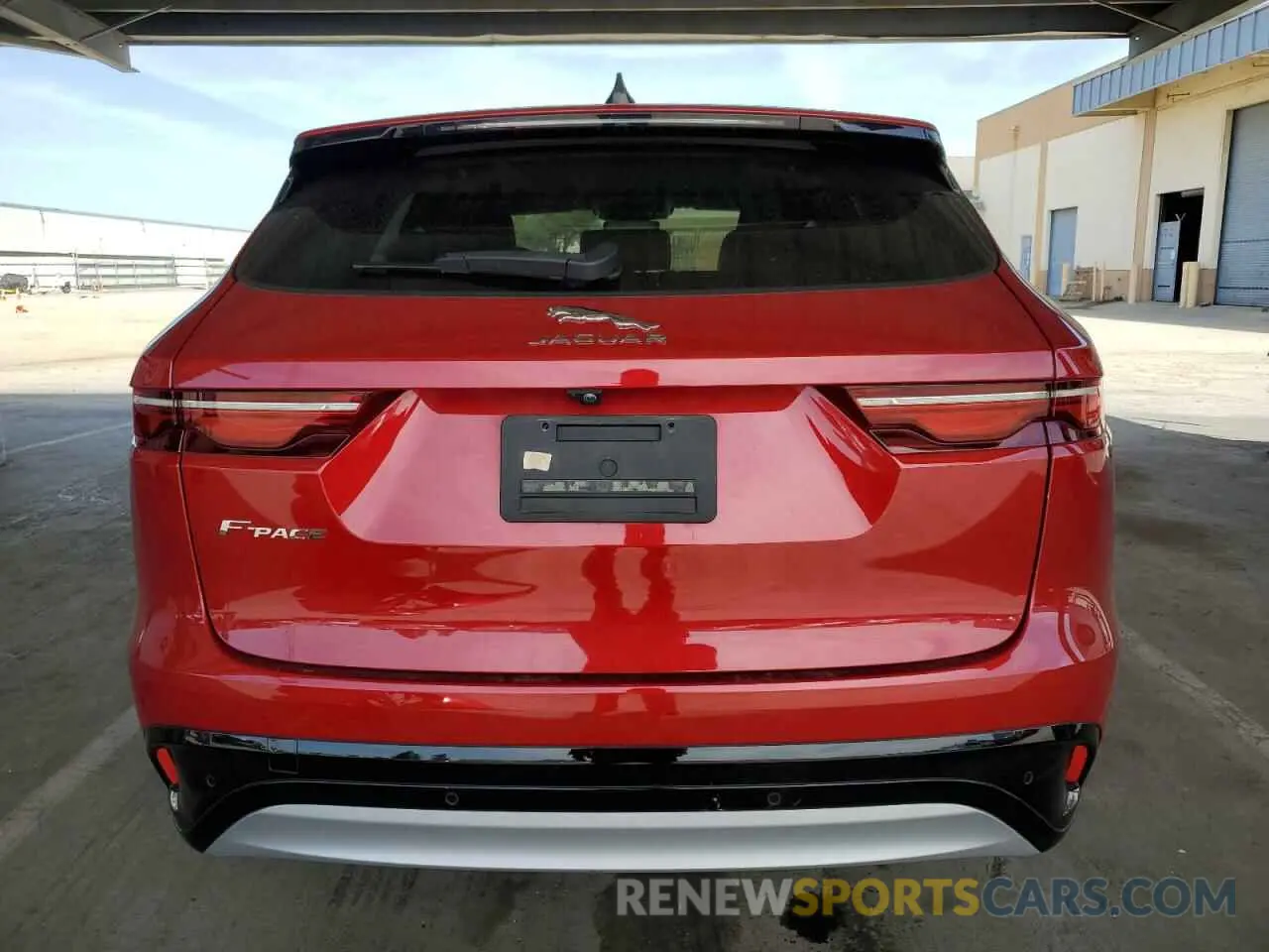6 Photograph of a damaged car SADCJ2EXXNA689658 JAGUAR F-PACE 2022