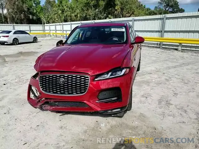 12 Photograph of a damaged car SADCJ2EXXNA698439 JAGUAR F-PACE 2022