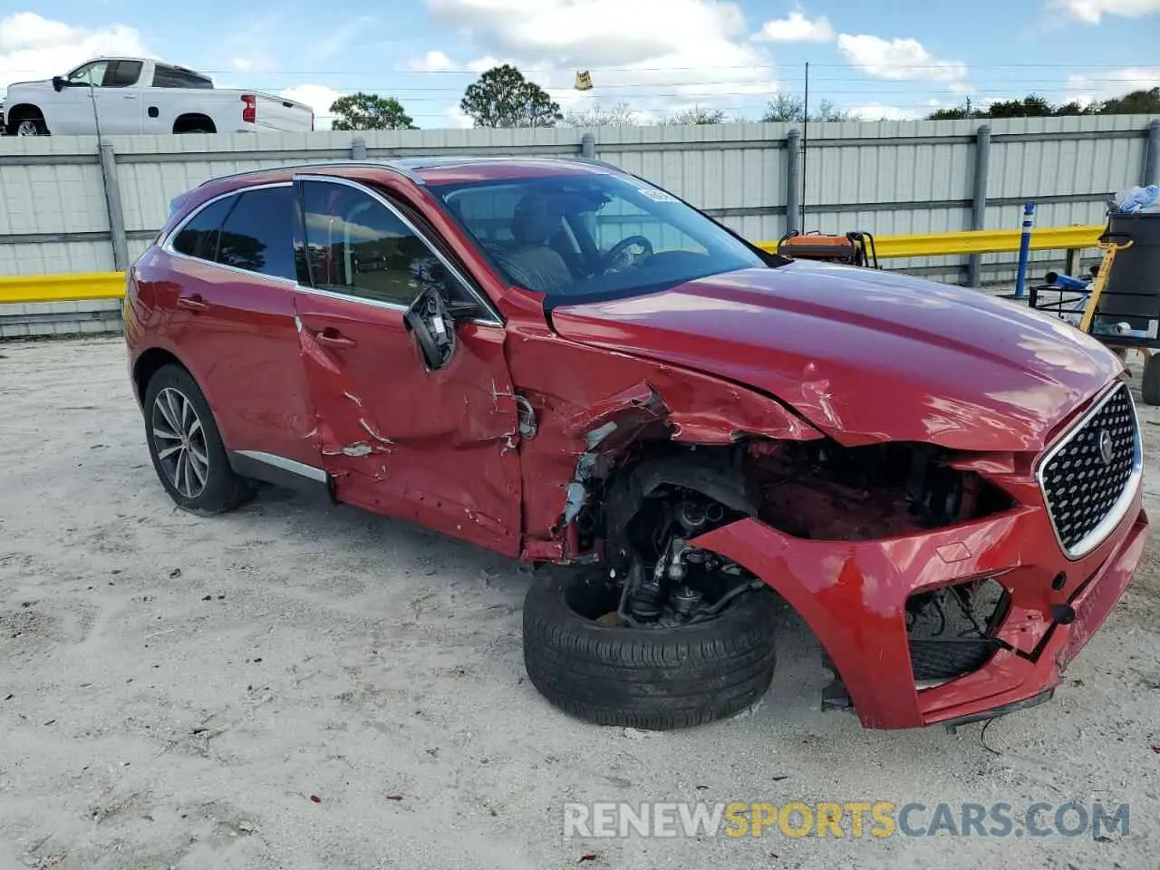 4 Photograph of a damaged car SADCJ2EXXNA698439 JAGUAR F-PACE 2022