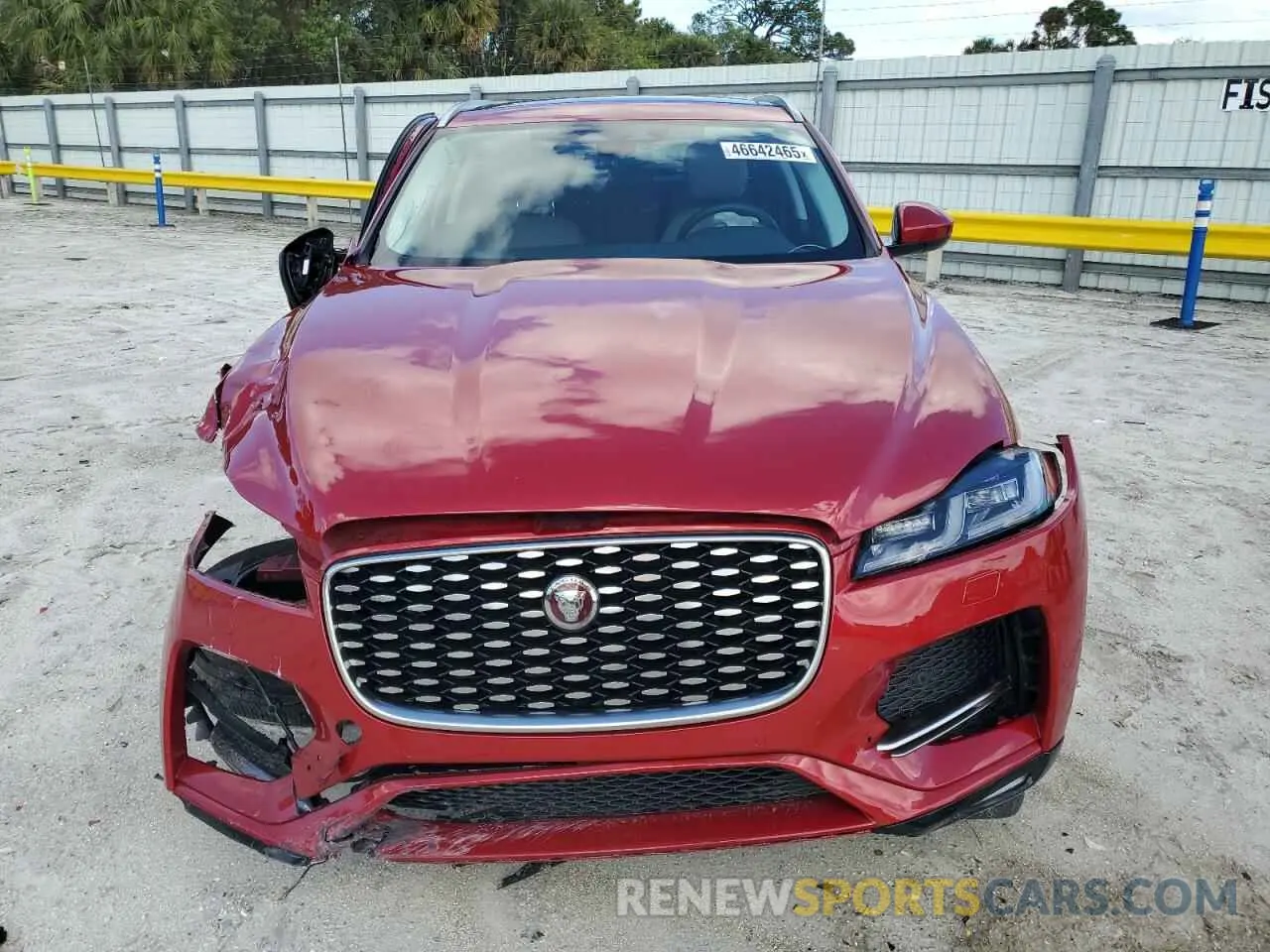 5 Photograph of a damaged car SADCJ2EXXNA698439 JAGUAR F-PACE 2022