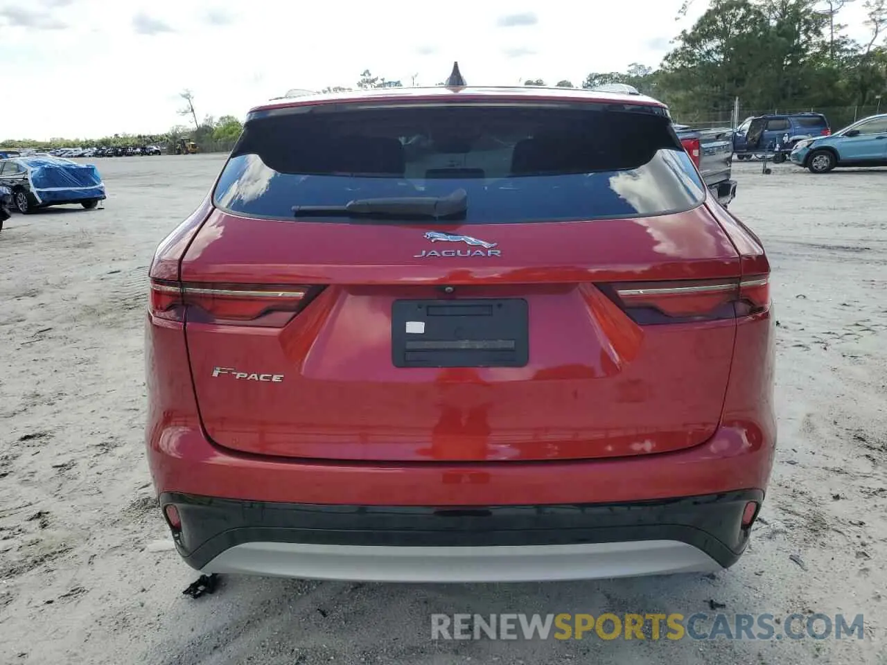 6 Photograph of a damaged car SADCJ2EXXNA698439 JAGUAR F-PACE 2022
