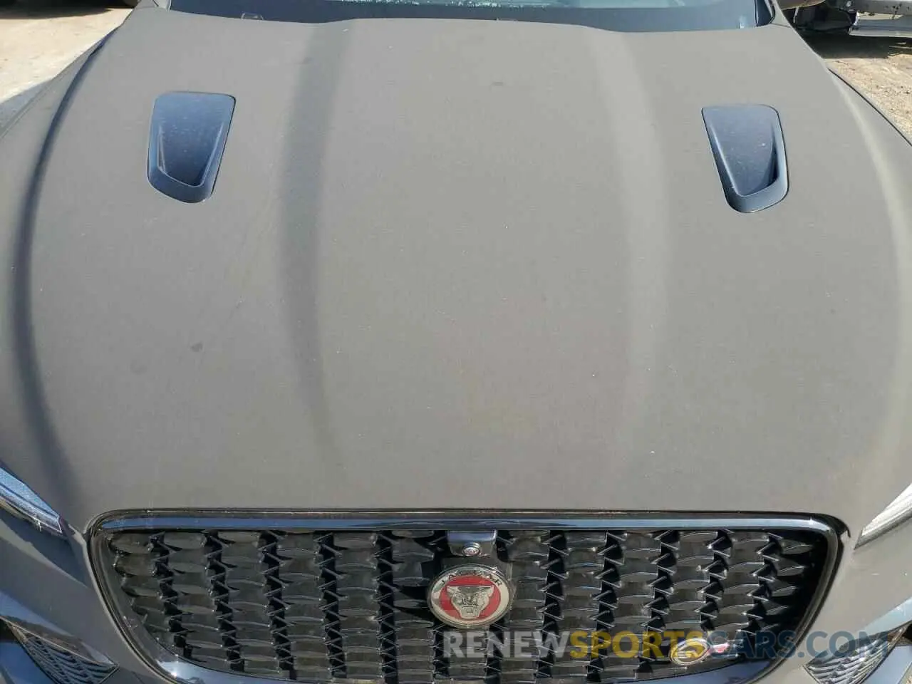 11 Photograph of a damaged car SADCZ2EE5NA693527 JAGUAR F-PACE 2022