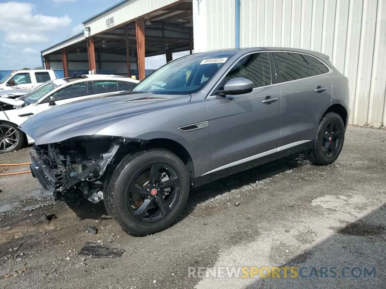 1 Photograph of a damaged car SADCJ2EX0PA714523 JAGUAR F-PACE 2023